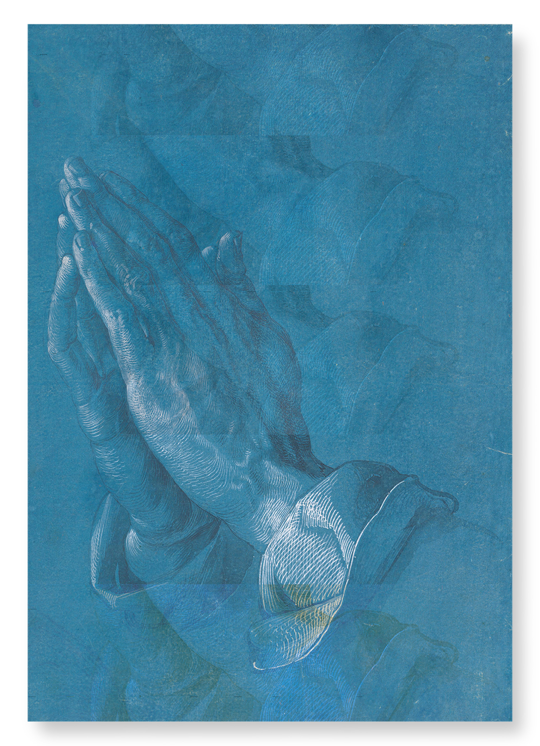 PRAYING HANDS: Painting Art Print