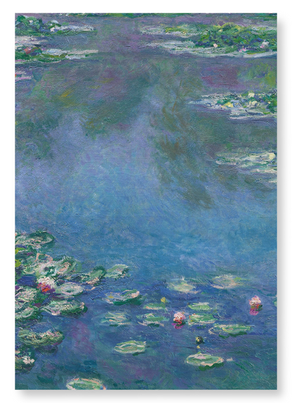 WATER LILIES NO.1 BY MONET: Painting Art Print