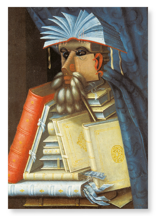 LIBRARIAN BY ARCIMBOLDO: Painting Art Print