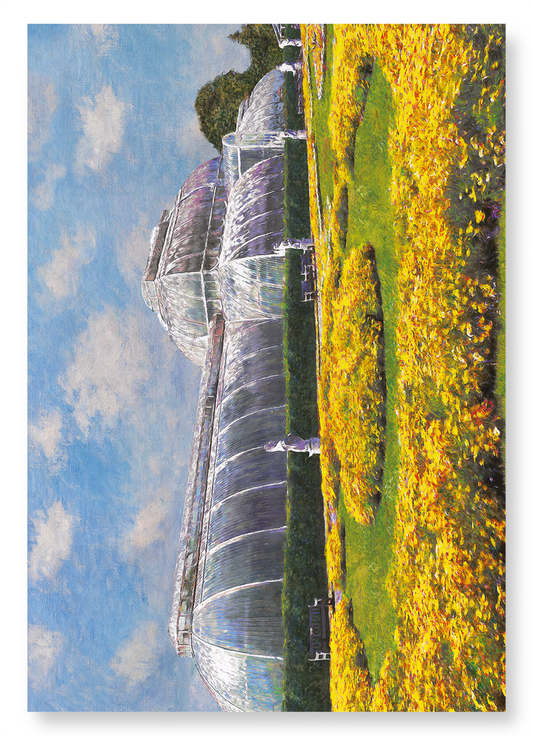 PALM HOUSE KEW GARDENS: Painting Art Print