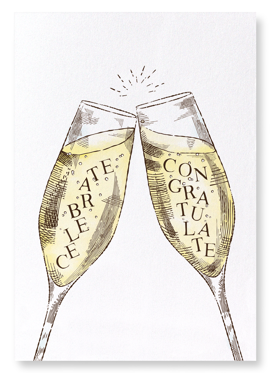 CELEBRATE WITH CHAMPAGNE: Victorian Art Print