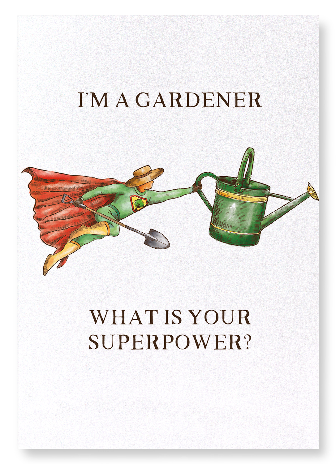 GARDENER SUPERPOWER: Victorian Art Print