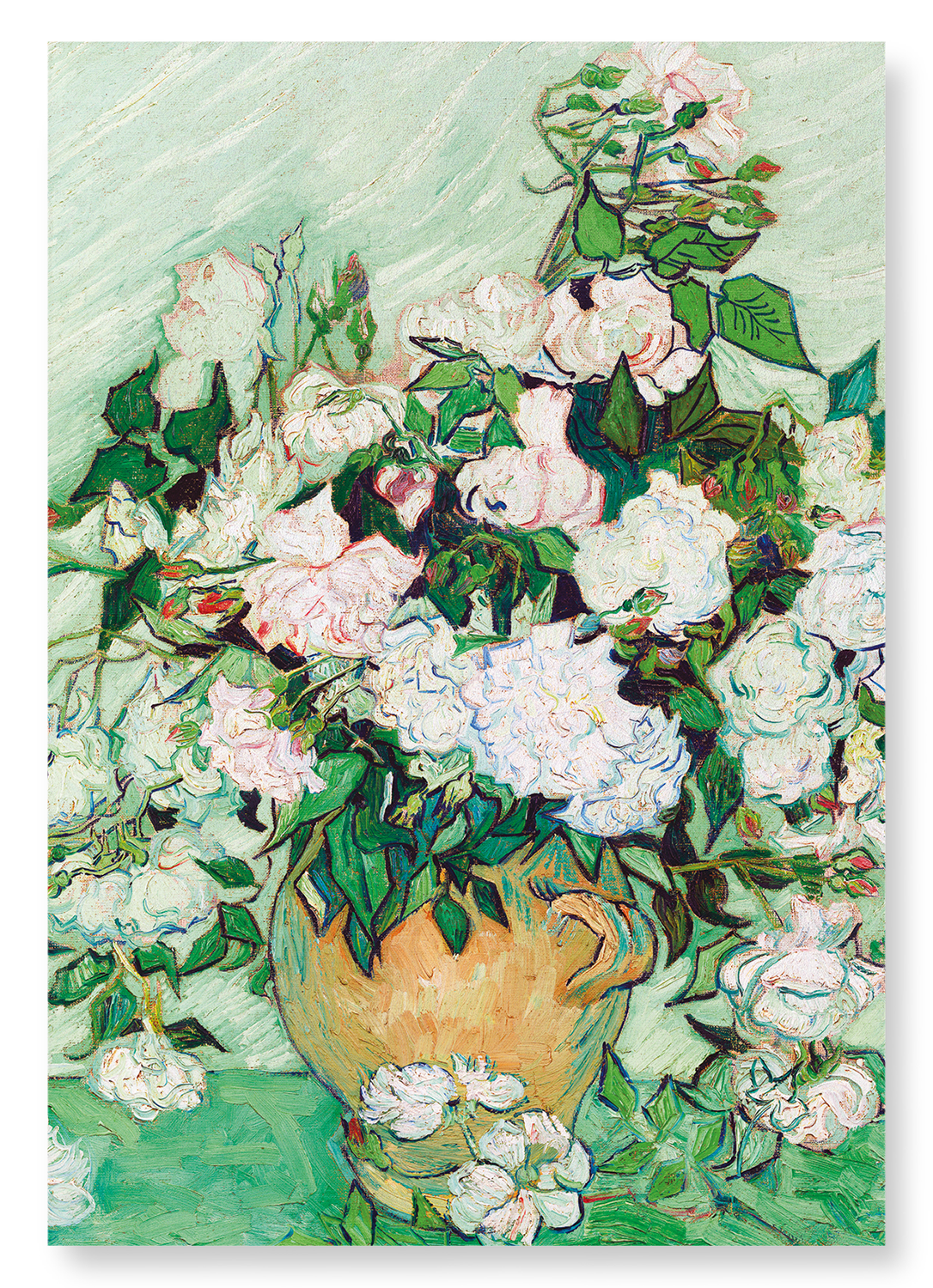 ROSES (1890): Painting Art Print