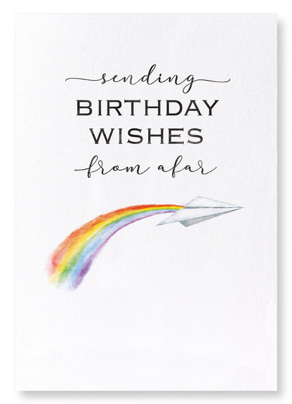 SENDING WISHES FROM AFAR: Watercolour Art Print