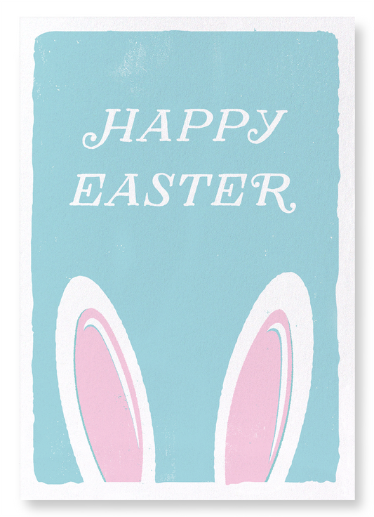 HAPPY EASTER BUNNY: Painting Art Print