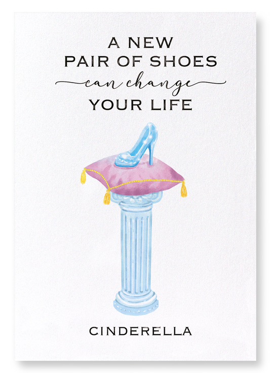 SHOES AND LIFE: Watercolour Art Print