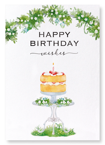 VICTORIA SPONGE CAKE: Watercolour Art Print