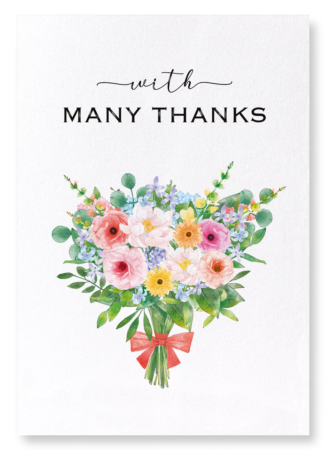 BOUQUET OF THANKS: Watercolour Art Print