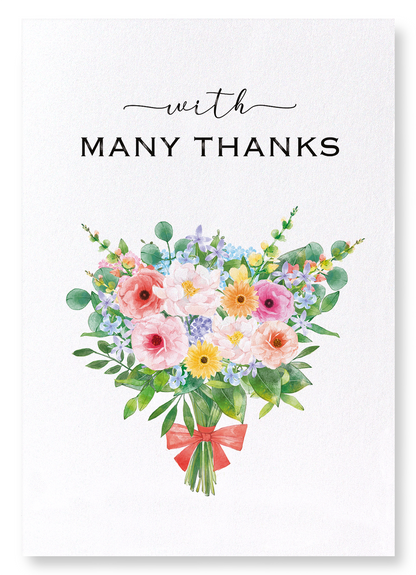 BOUQUET OF THANKS: Watercolour Art Print