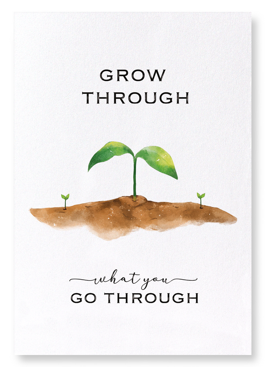WHAT YOU GO THROUGH: Watercolour Art Print