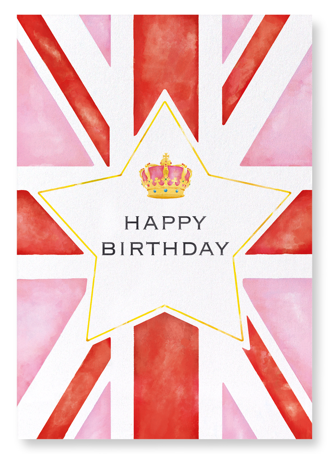 PINK JACK BIRTHDAY: Watercolour Art Print