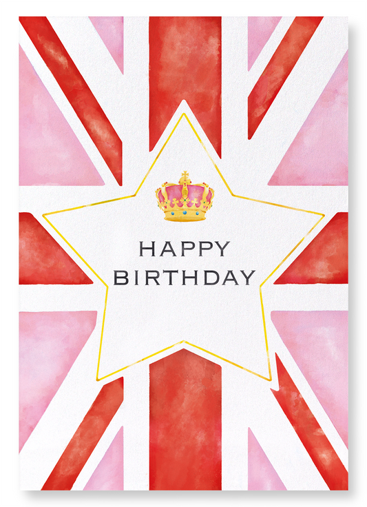 PINK JACK BIRTHDAY: Watercolour Art Print