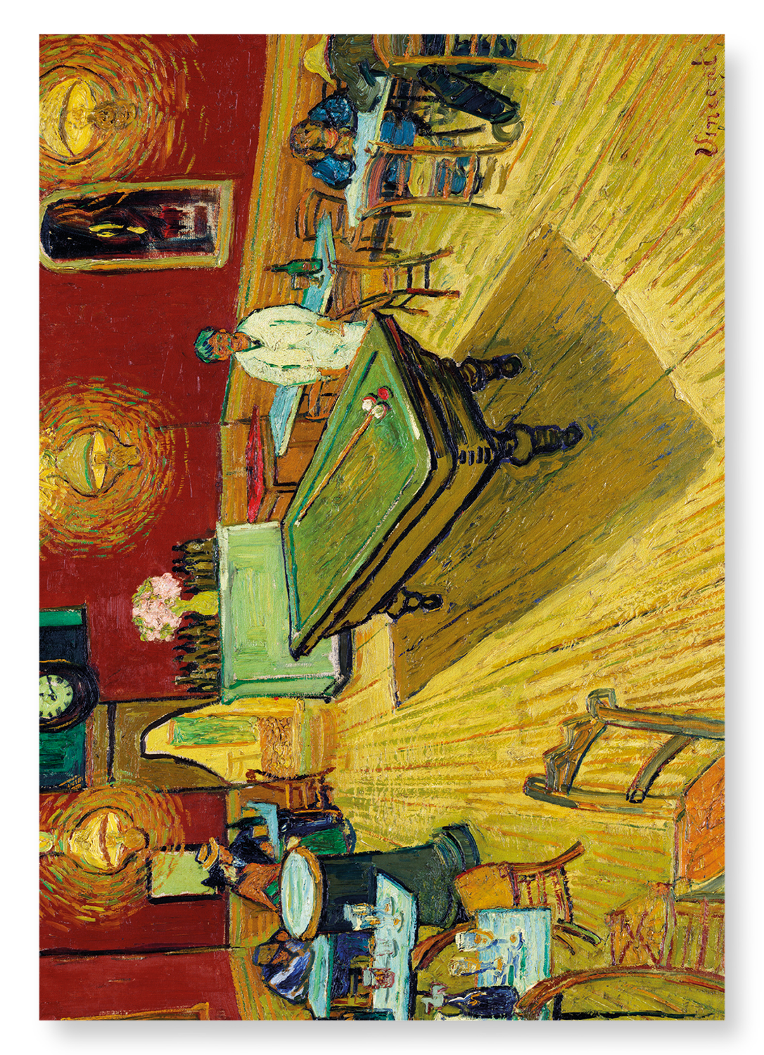 LE CAFÉ DE NUIT (THE NIGHT CAFÉ) (1888): Painting Art Print