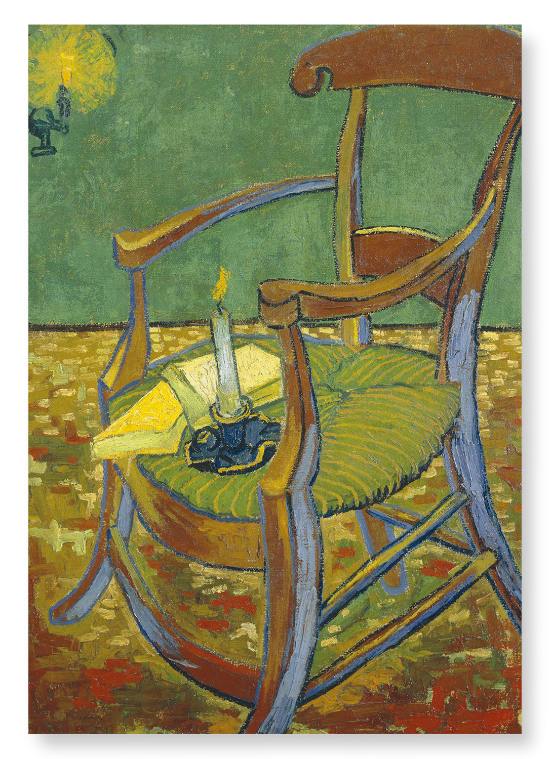 GAUGUIN'S CHAIR (1888): Painting Art Print