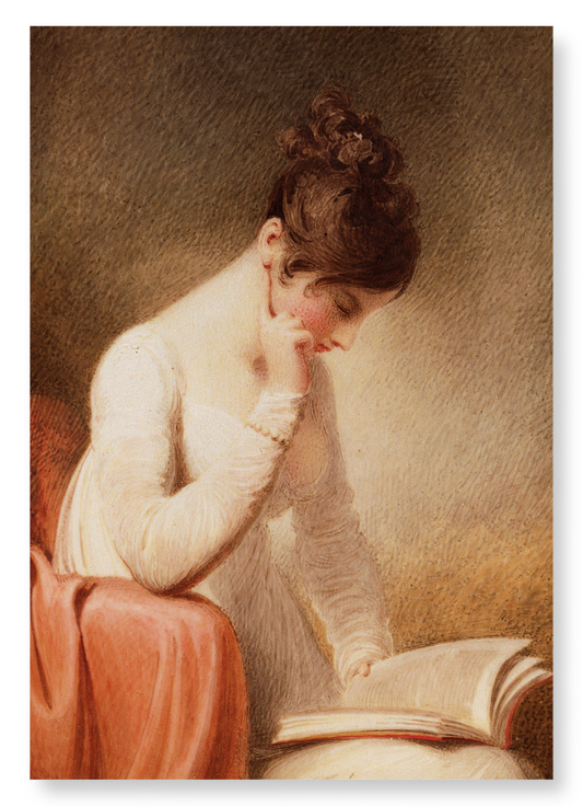 AN INTERESTING STORY (1806): Painting Art Print