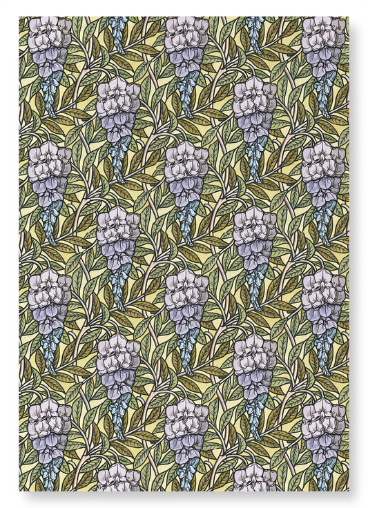 WISTERIA (1896): Pattern Art Print