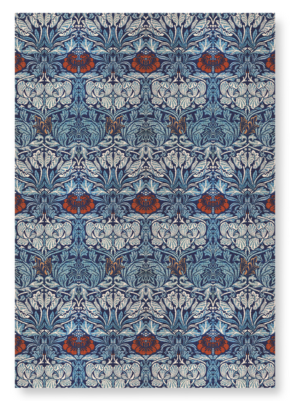 TULIP AND ROSE (1890): Pattern Art Print