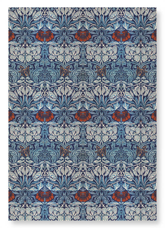 TULIP AND ROSE (1890): Pattern Art Print