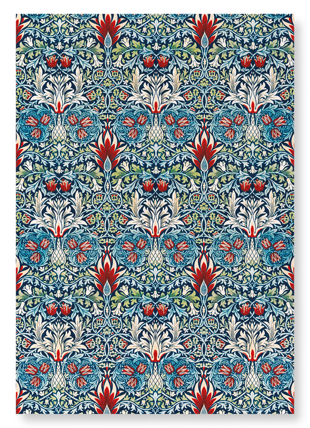 SNAKESHEAD (C.1876): Pattern Art Print