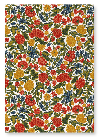 FLOWER DESIGN (18TH C.): Pattern Art Print