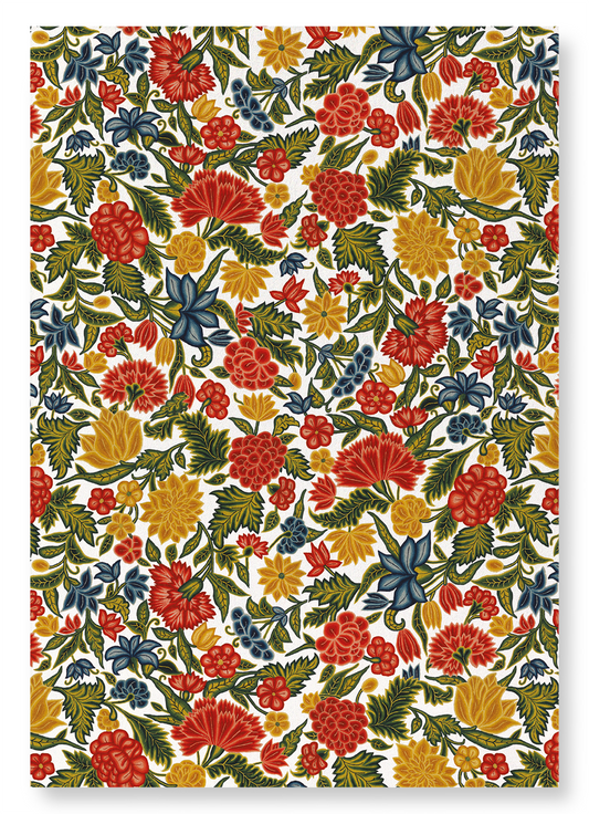 FLOWER DESIGN (18TH C.): Pattern Art Print