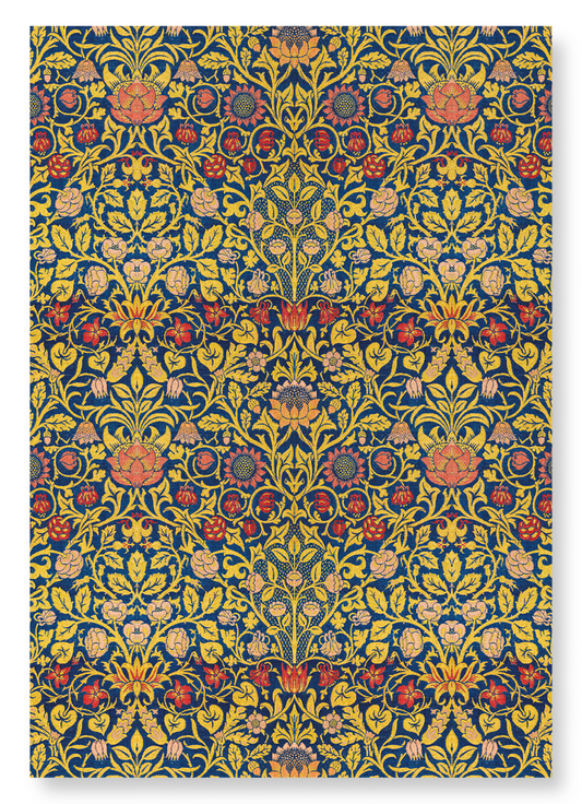 VIOLET AND COLUMBINE (1883): Pattern Art Print