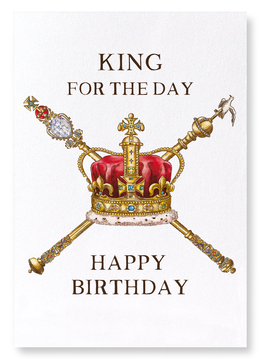 KING FOR THE DAY: Victorian Art Print