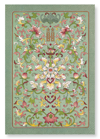 CHINESE AUSPICIOUS SYMBOLS : Pattern Art Print