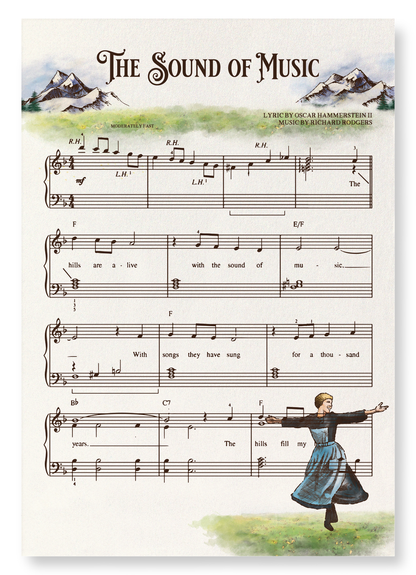 SOUND OF MUSIC: Victorian Art Print