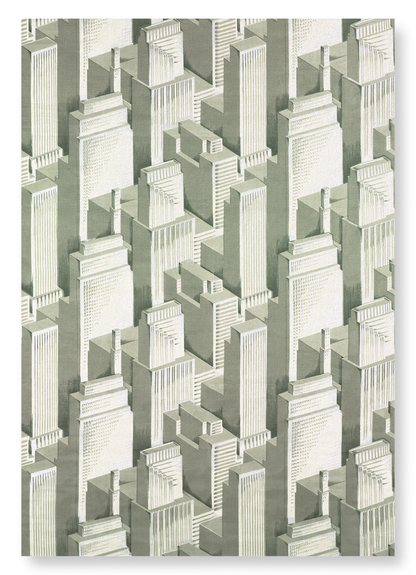 TWILIGHT (20TH C): Pattern Art Print