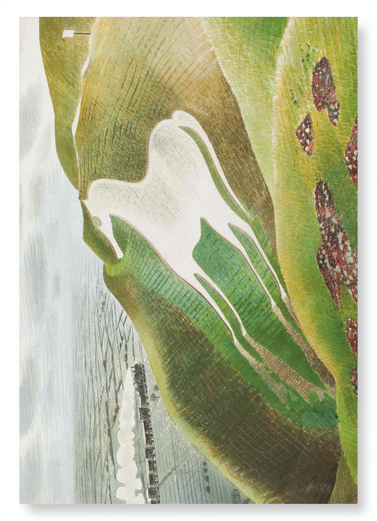 WESTBURY HORSE (1939): Painting Art Print