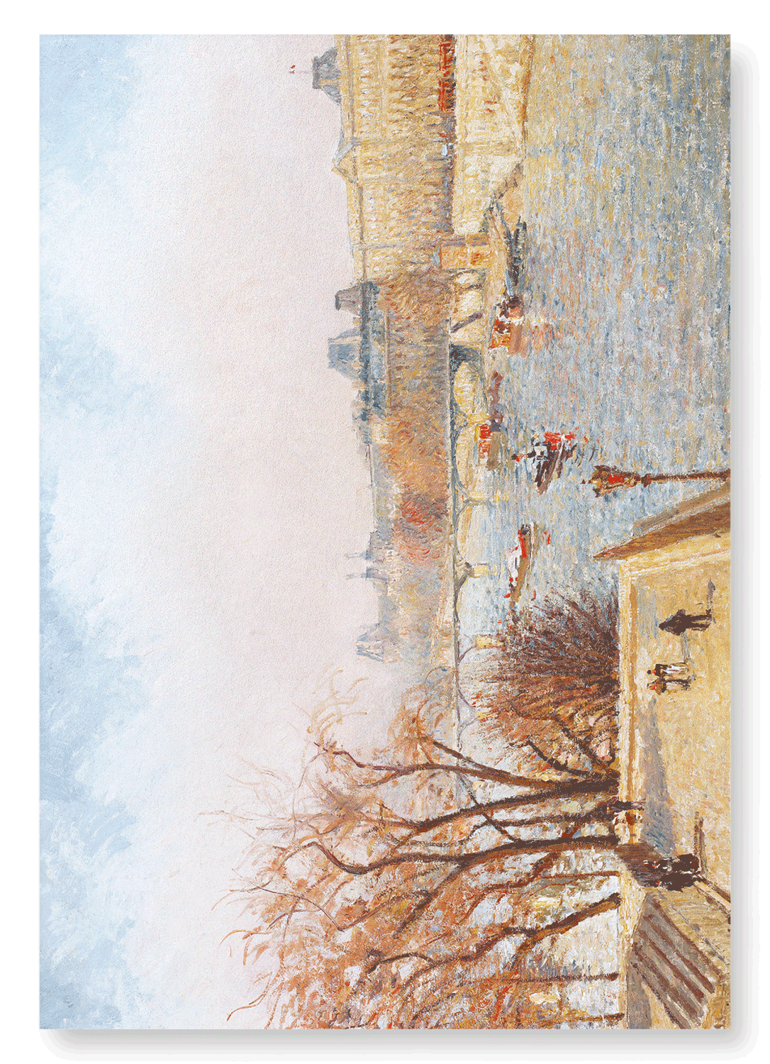 LOUVRE FROM THE PONT NEUF (1902): Painting Art Print