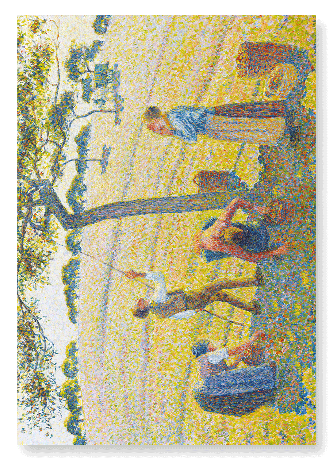 APPLE HARVEST (1888): Painting Art Print