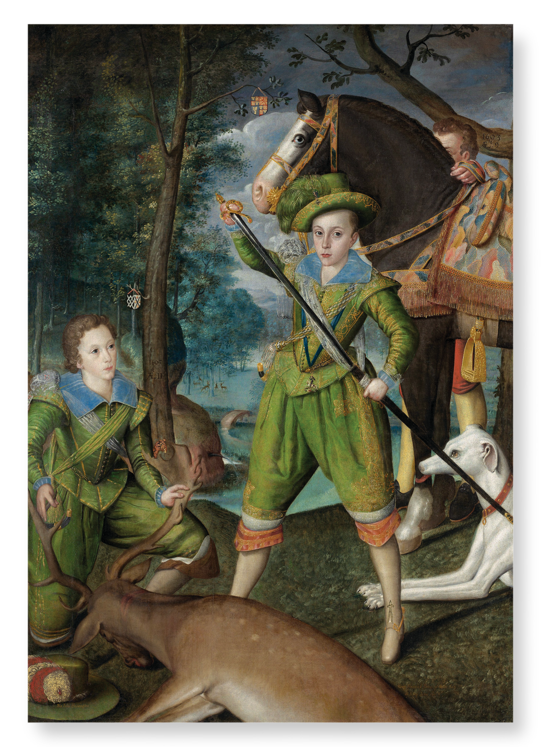 HENRY FREDERICK, PRINCE OF WALES (1603): Painting Art Print