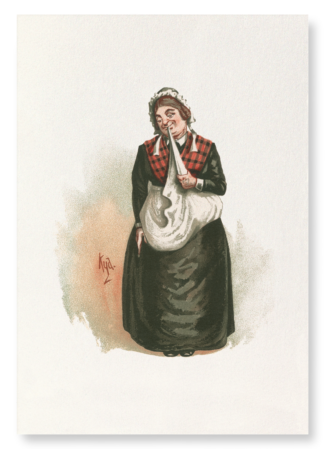MRS BARDELL (C.1900S): Painting Art Print
