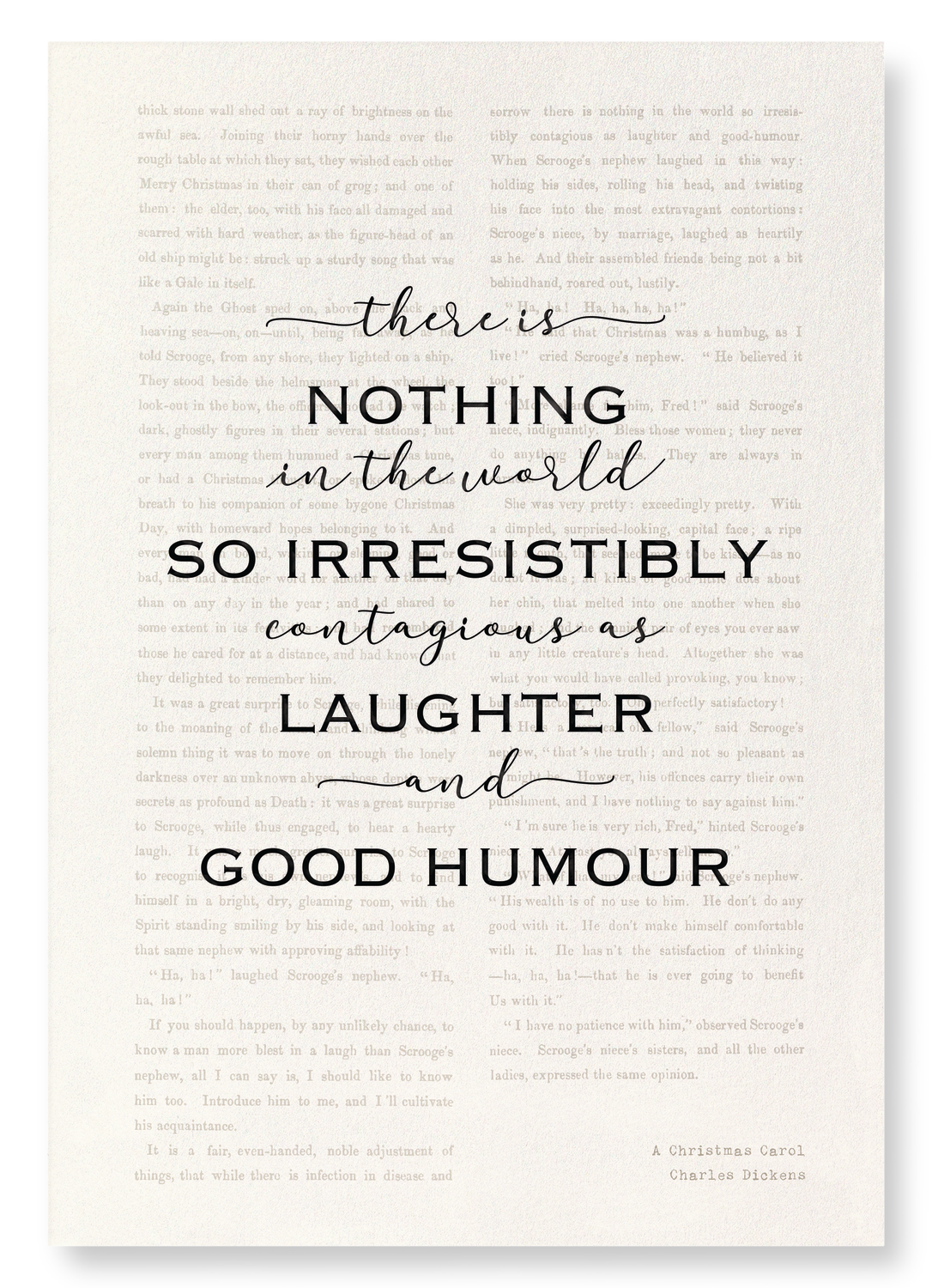 LAUGHTER AND GOOD HUMOUR (1843): Victorian Art Print