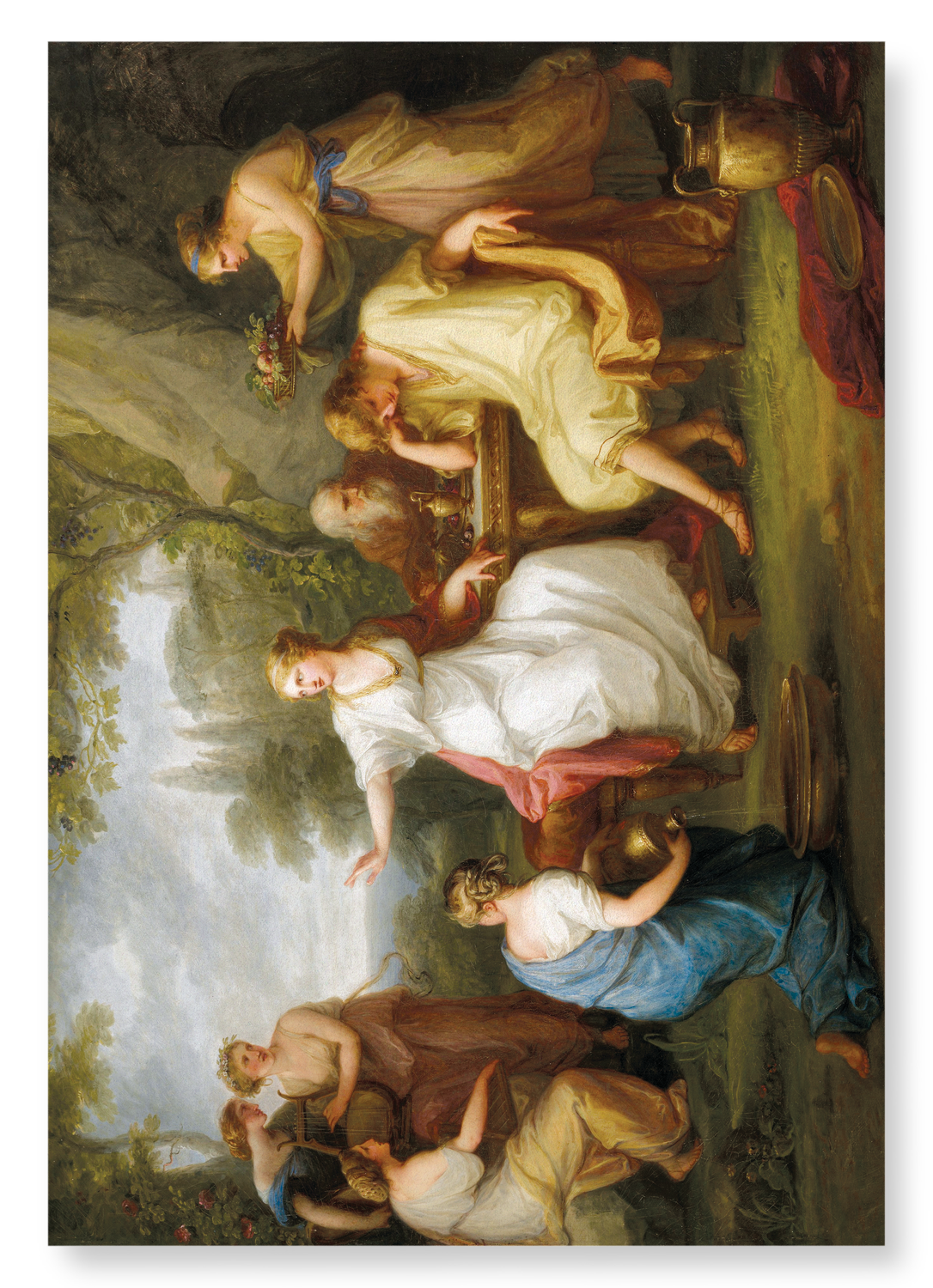 THE SORROW OF TELEMACHUS (1783): Painting Art Print
