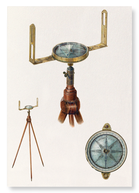 BOUSSOLE D'ARPENTEUR (C. 1937): Painting Art Print