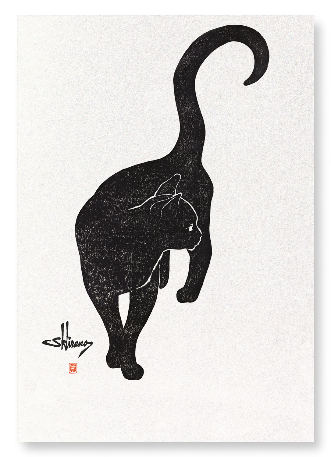 CAT NO.2: Japanese Art Print
