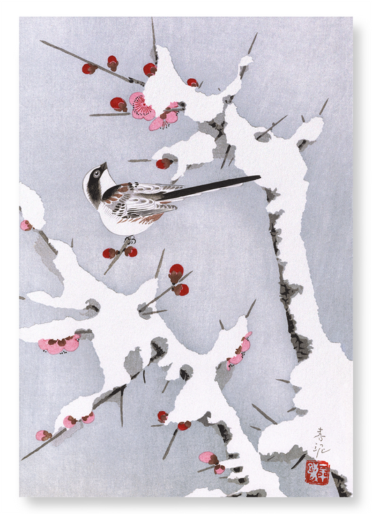 WINTER BLOSSOMS: Japanese Art Print