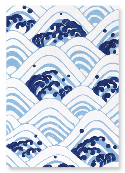 SEA OF WAVES: Japanese Art Print
