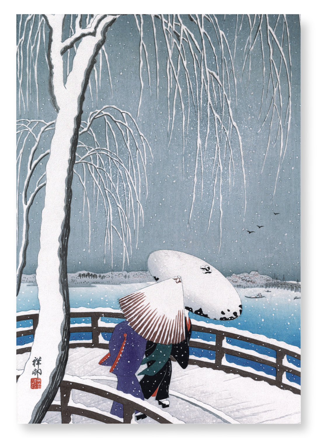 TOGETHER (C.1910): Japanese Art Print