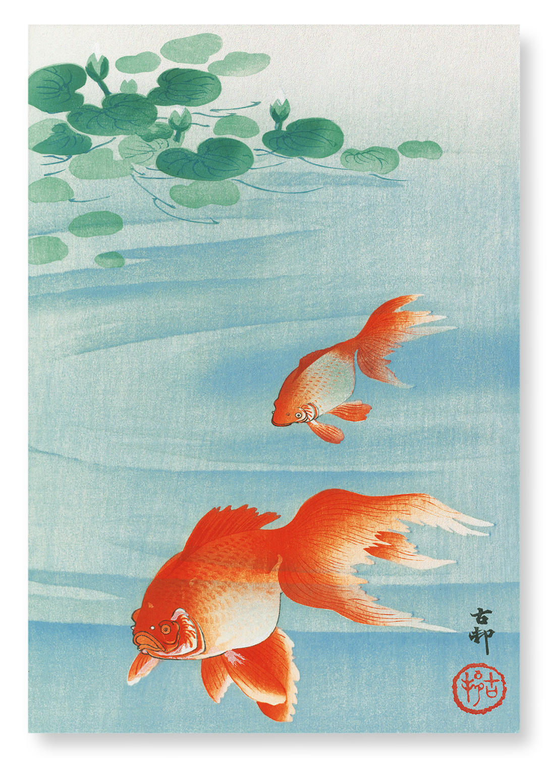 GOLDFISH (C.1910): Japanese Art Print