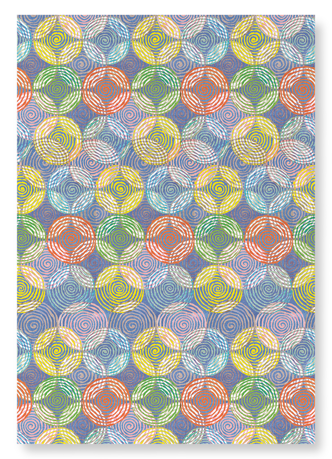CIRCLES OF COLOURS: Japanese Art Print