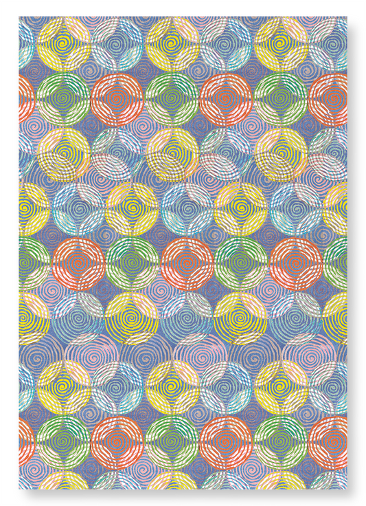 CIRCLES OF COLOURS: Japanese Art Print