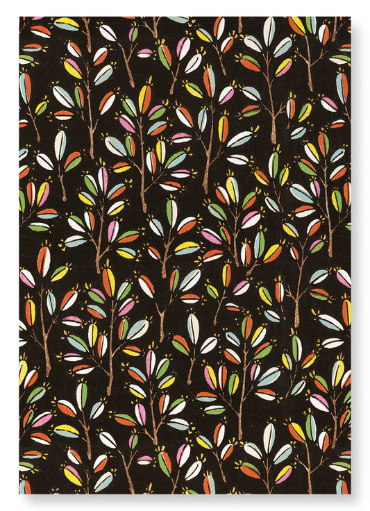 COLOURFUL BRANCHES: Japanese Art Print