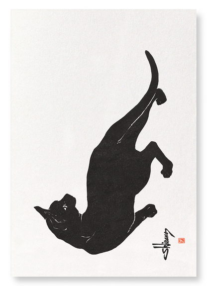 CAT NO.7: Japanese Art Print