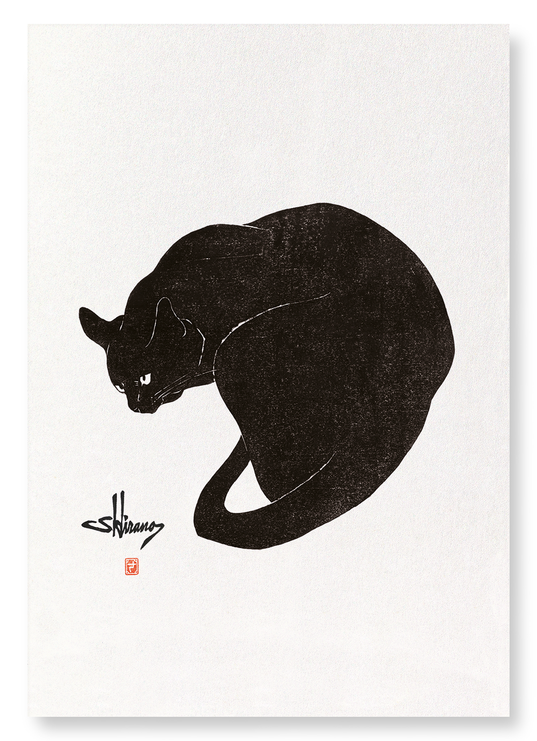CAT NO.3: Japanese Art Print