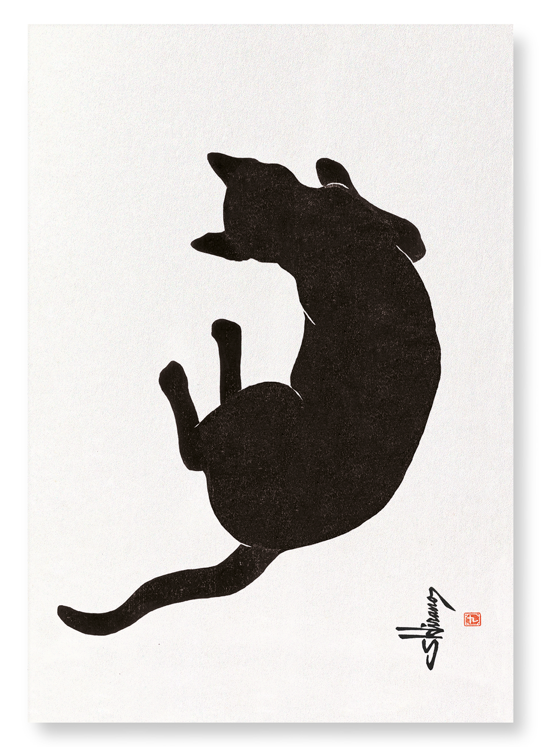 CAT NO.8: Japanese Art Print