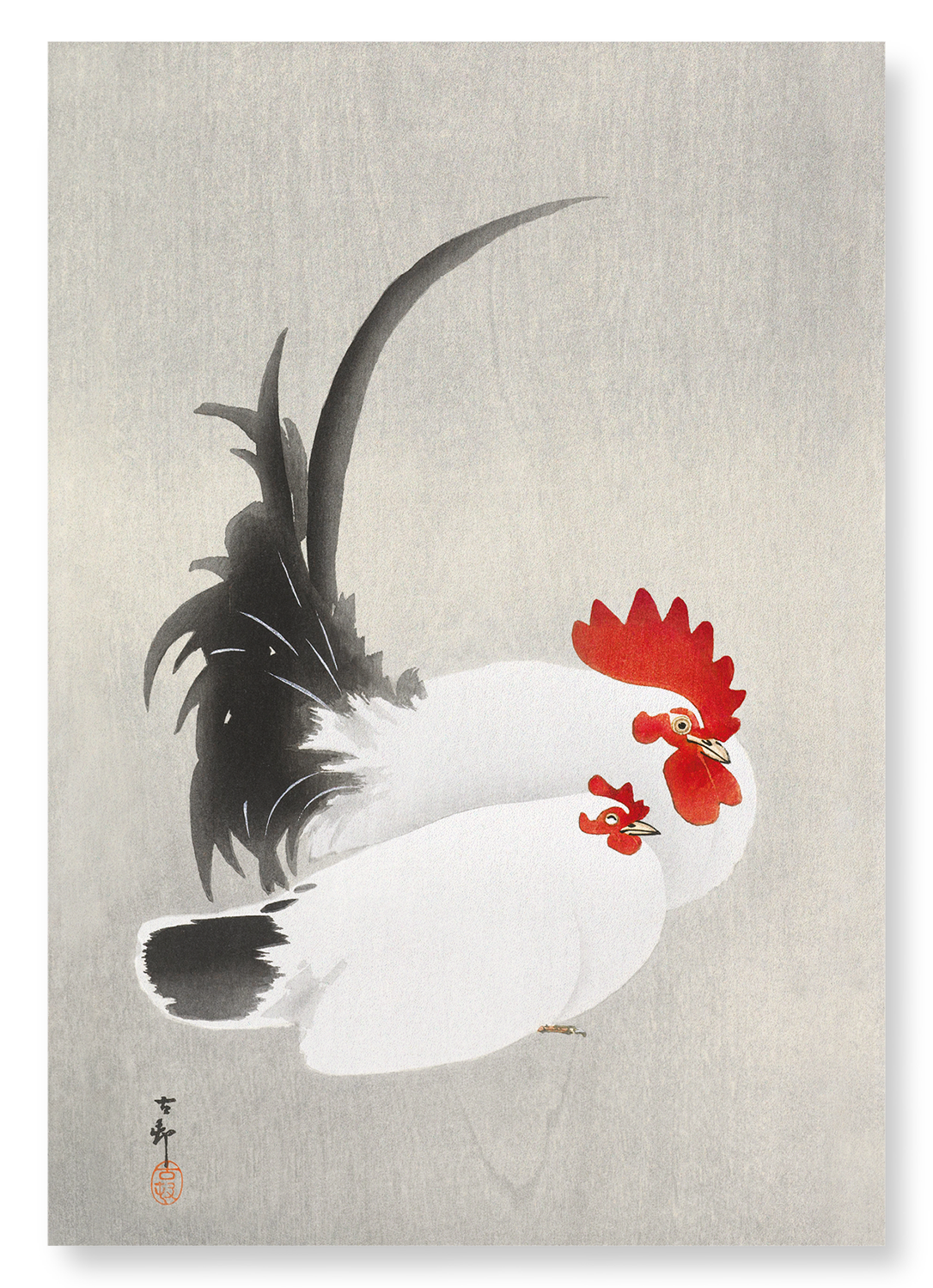HENS: Japanese Art Print